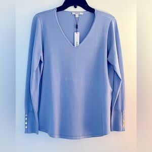 Chico’s Pullover Sweater With Button Detail